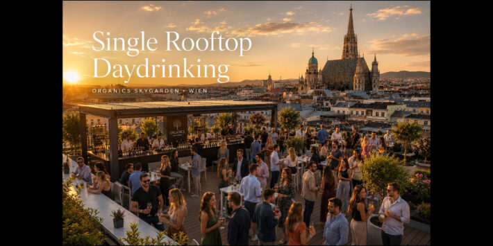 🍸 Single Rooftop Daydrinking @ Organics Skygarden