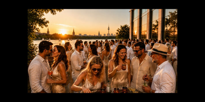 Hamburg – Leinen & Seide | Single Daydrinking & Party @ Alsterinsel